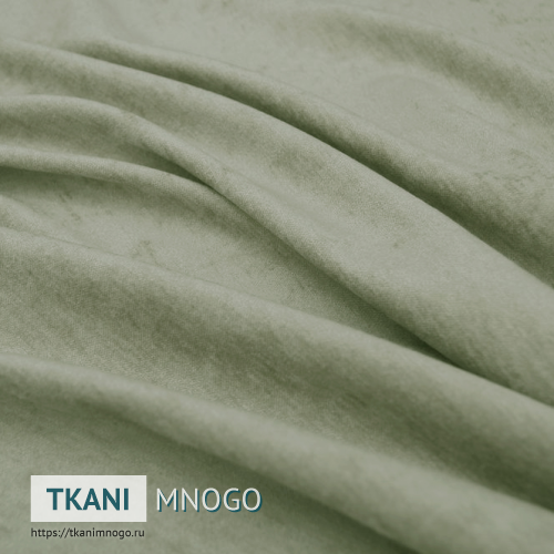 Фото ткани велюра “10” (однотонный бежевый)