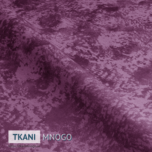 Фото обивки велюра “Bars-17” (однотонный фиолетовый)