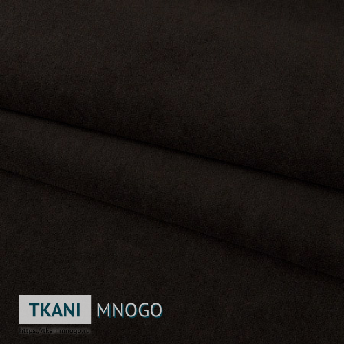 Фото фактуры велюра “188-29” (однотонный коричневый)