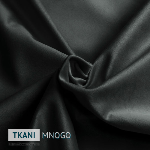 Фото фактуры велюра “063” (однотонный серый)