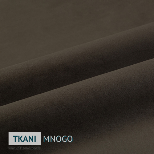 Фото “74” (однотонный коричневый) - материала бархата