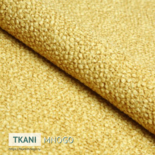 Фото материала велюра “44” (однотонный желтый)
