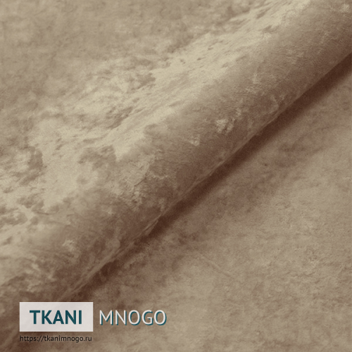 Фото материала велюра “Own-4” (однотонный бежевый)