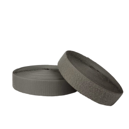 Лента липучка 25 мм, серый - Лента липучка