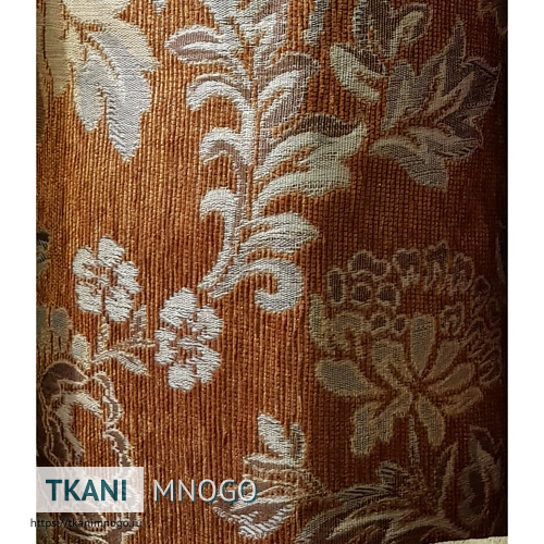 Фото фактуры шенилла “007-7”, производства Китай